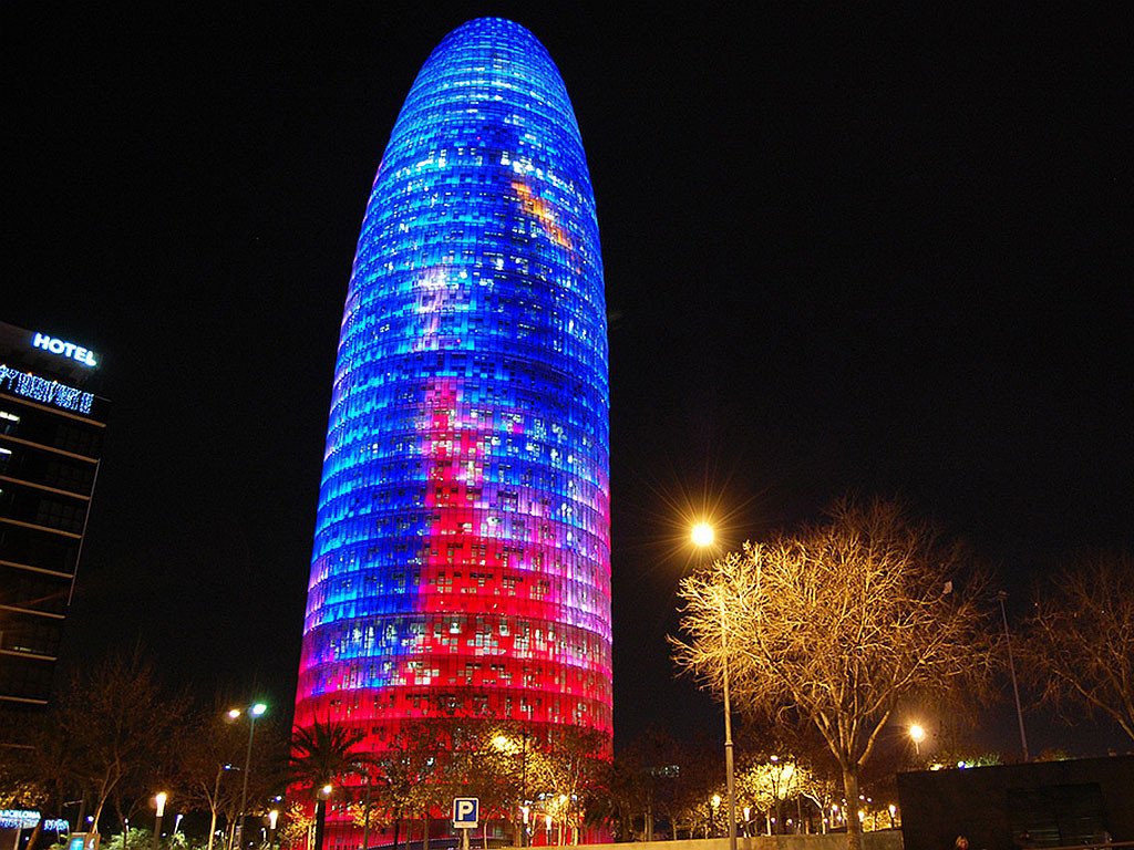 Date in the AGBAR Tower