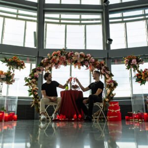 # Date in the AGBAR Tower